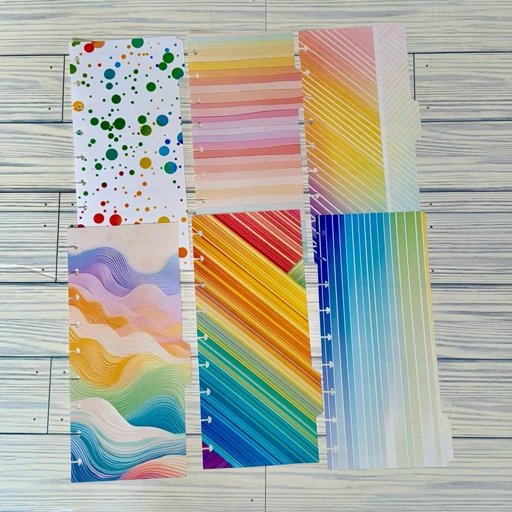 Skinny classic Happy Planner Inserts tab dividers set